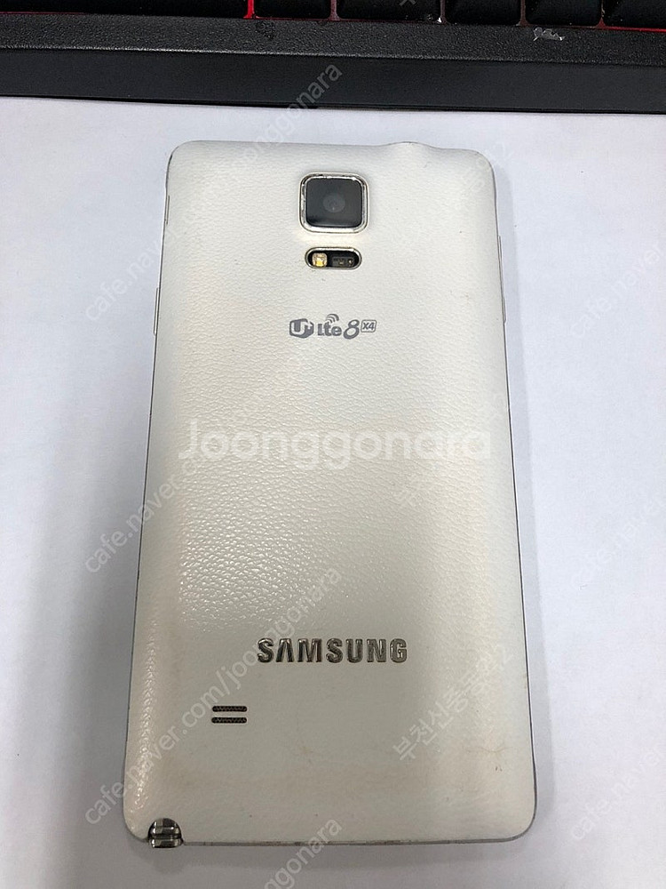 188170 갤럭시노트4S-LTE 화이트 외관깔끔 32...--0
