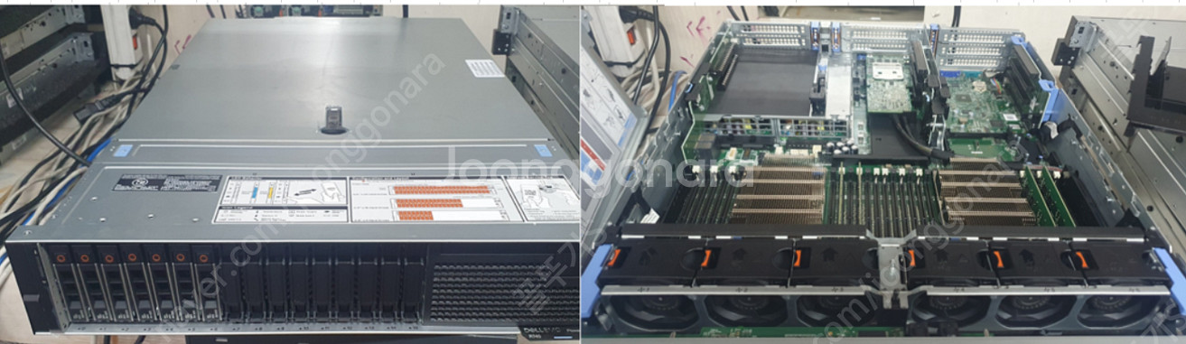 DELL R740 2대 팝니다. (GPU 장착가능)--1