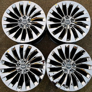 [인천휠/인천휠복원] 19인치 제네시스EQ900 순정휠 스퍼터링 크롬휠복원 ★동일대품조건