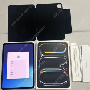 아이패드 프로 신제품 m4 11인치 256g wifi + 애플펜슬 프로 팝니다.