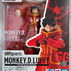 반다이 S.H.FIGUARTS (shf) 원피스 몽키.D.루피 에그헤드 버전 팝니다!!!