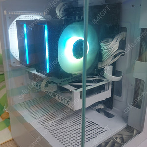 인텔 i5 13400F 16G M.2 500G RTX4060 700W 어항 케이스 본체 (화이트) 신품동일컴