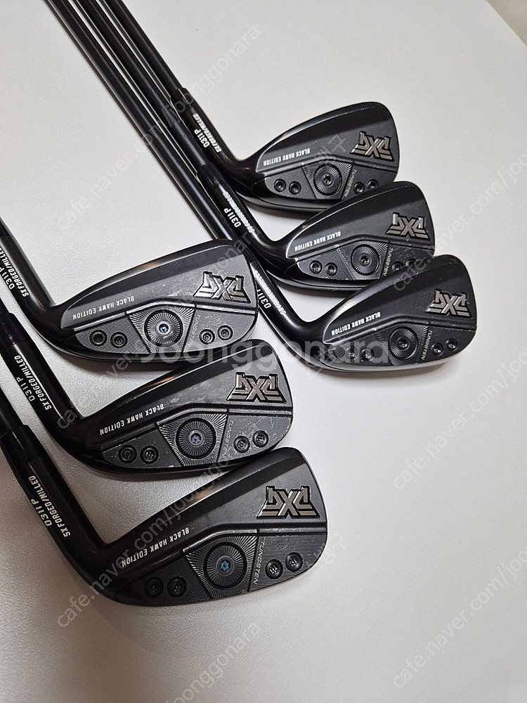 PXG Gen6 블랙호크 아이언 한정판 5~W 6 아이...--0