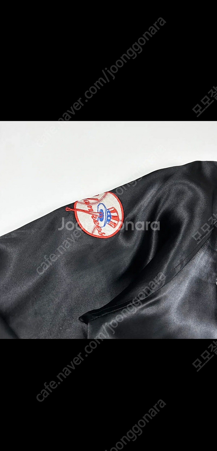 XL 쿠퍼스타운 올드스쿨 MLB 뉴욕 양키스 바시티자켓--3
