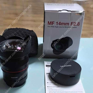삼양 14mm F2.8 니콘마운트 초광각 단렌즈 팝니다