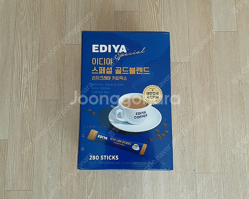 이디야 스페셜 골드블렌드 리치크레마 280개입 (미개봉...--1