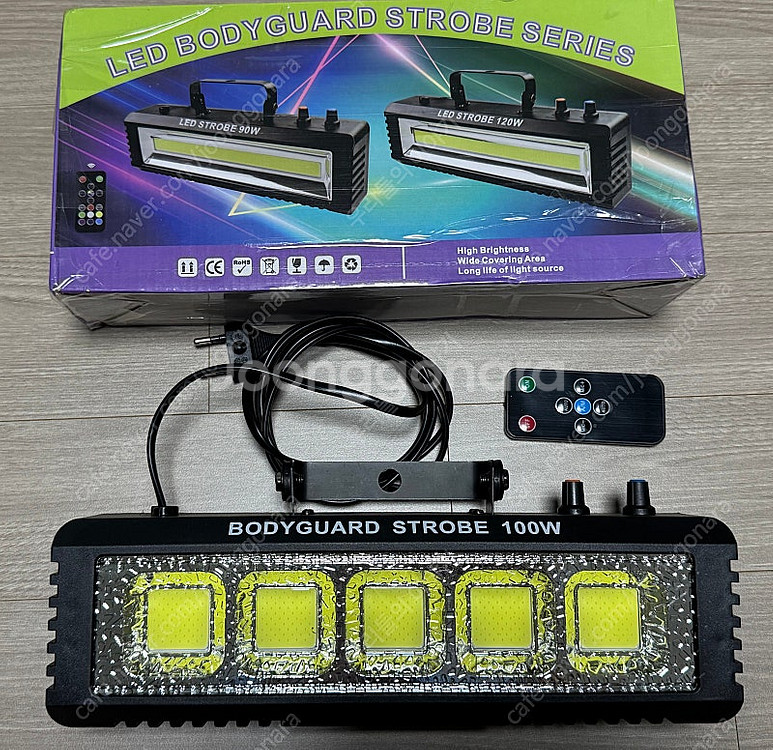 RGB 화이트 DJ 디스코 스트로브 100W 조명--0