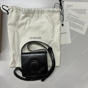 Lemaire 르메르 미니 카메라백 블랙