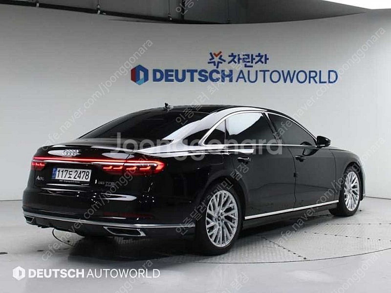 아우디 A8 중고 할부가능 검정색 2021년식 49,2...--3