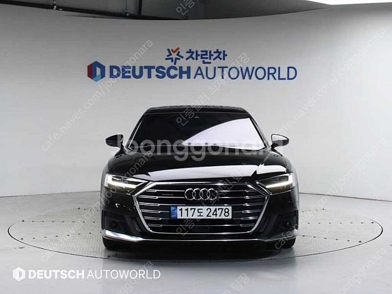 아우디 A8 중고 할부가능 검정색 2021년식 49,2...--4