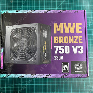 쿨러마스터 CoolerMaster MWE BRONZE 750V3 파워 팝니다