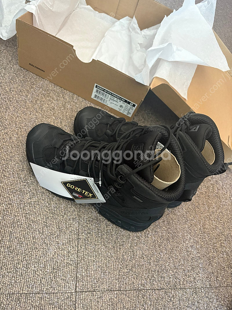 살로몬 quest 4d gtx 260블랙--3
