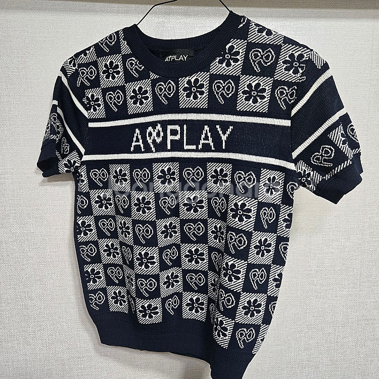 ATPLAY 골프웨어 반팔 니트 55--0