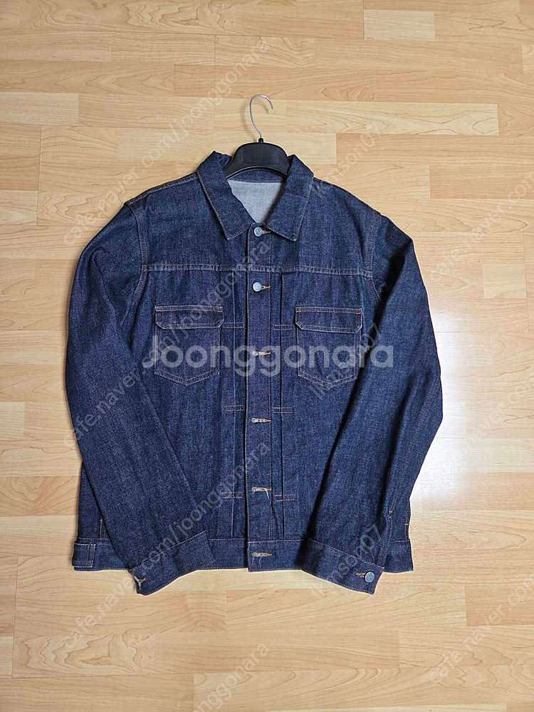 아페쎄 Veste jean work 생지 데님자켓 청자...--0