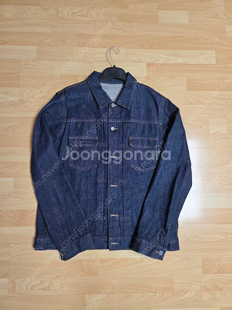 아페쎄 Veste jean work 생지 데님자켓 청자...--1
