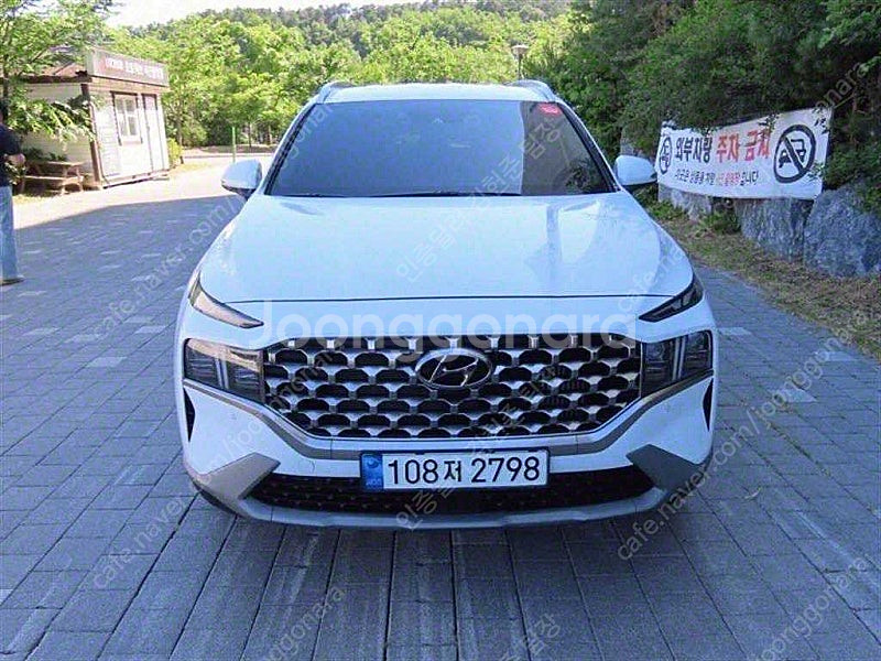 싼타페 중고 싼타페 더 뉴 싼타페 하이브리드 중고 가격 흰색 2023년식 24,668km 1.6 2WD 프레스티지 ...--0