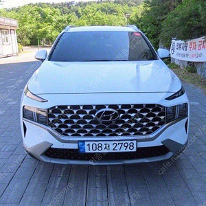 싼타페 중고 싼타페 더 뉴 싼타페 하이브리드 중고 가격 흰색 2023년식 24,668km 1.6 2WD 프레스티지 수원중고차