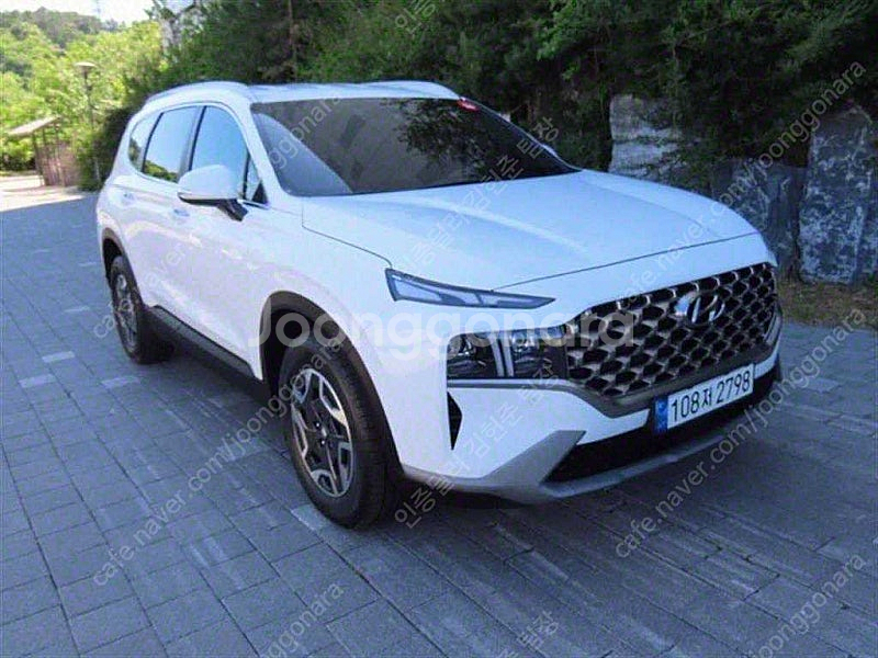 싼타페 중고 싼타페 더 뉴 싼타페 하이브리드 중고 가격 흰색 2023년식 24,668km 1.6 2WD 프레스티지 ...--3