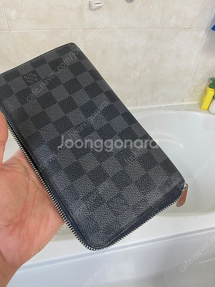 (정품) 루이비통 장지갑 지피오거나이저 다미에--8