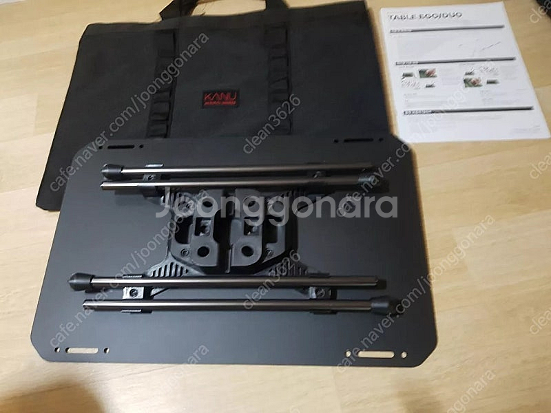 미니멀웍스 블랙 알루미늄 에고테이블 캠핑 차박--0