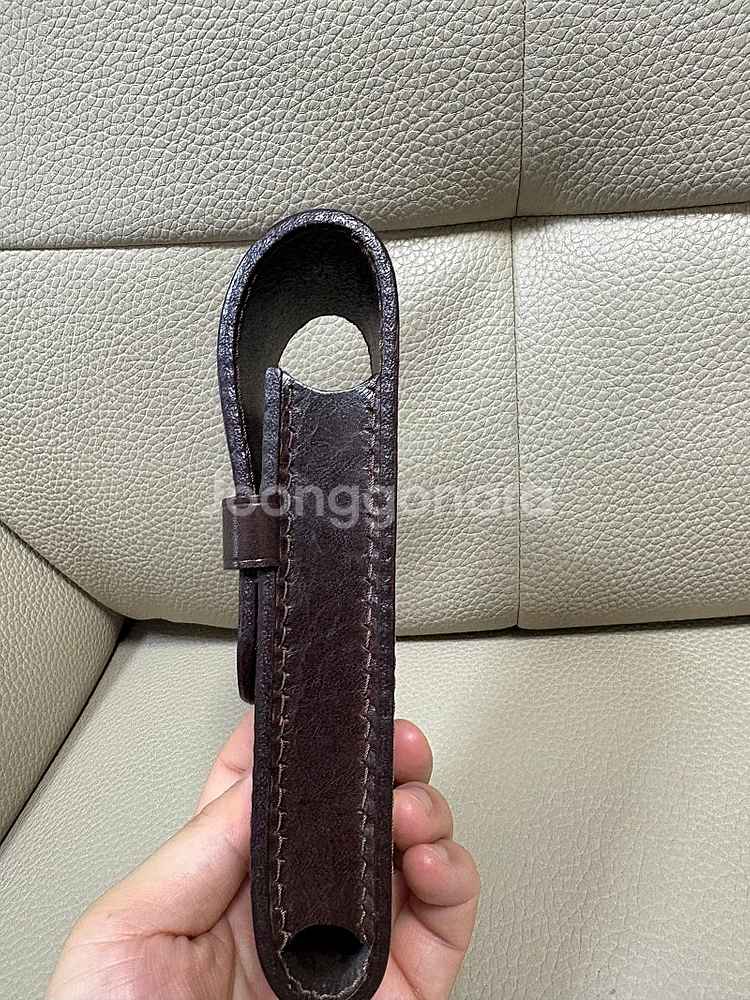 가죽 만년필 파우치 3구 판매합니다--1