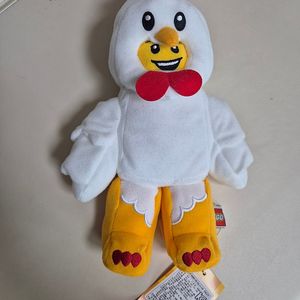 레고공식라이센스 봉제인형 : 레고 미니피규어 치킨수트가이 스몰