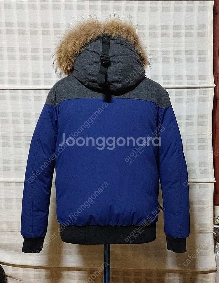 (제일모직) 빈폴 블루종 구스다운 숏패딩 점퍼 95--1