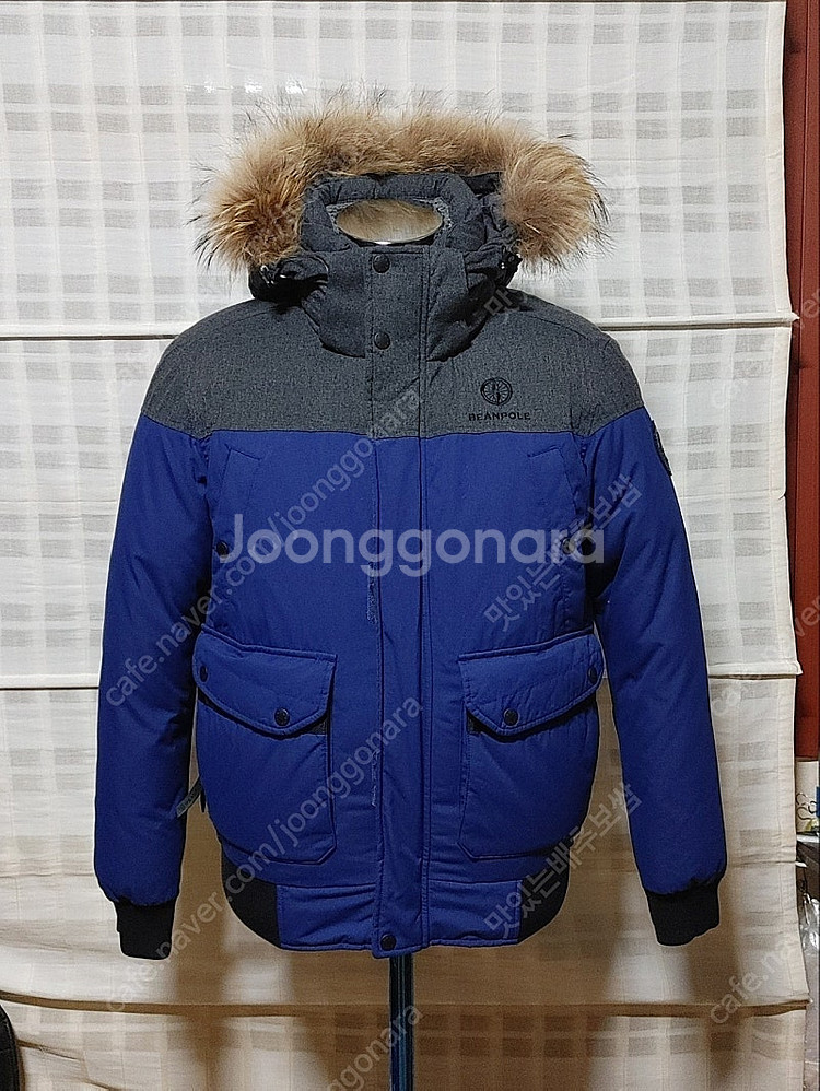 (제일모직) 빈폴 블루종 구스다운 숏패딩 점퍼 95--3