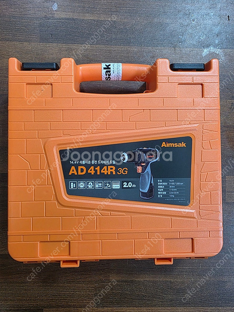 아임삭 14.4V 충전드릴세트( AD414R 3G ) ...--0