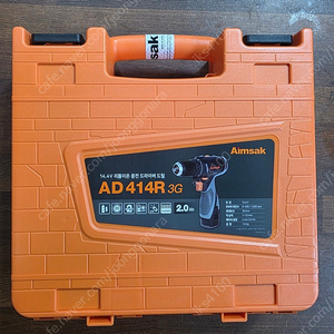 아임삭 14.4V 충전드릴세트( AD414R 3G ) 배터리2개세트