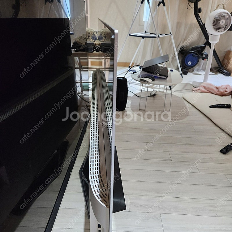 55인치 엘지oled tv 65인치액정파손 벽걸이브라켓...--2