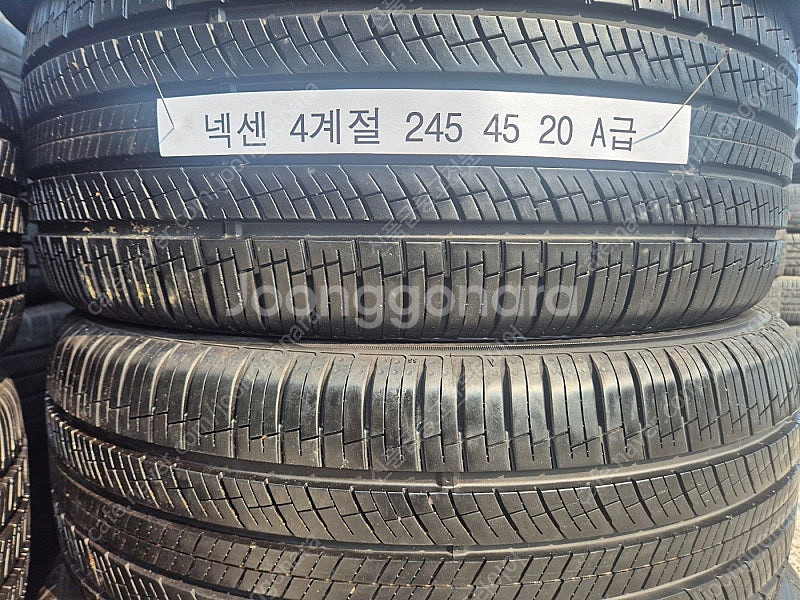 245 45 20 넥센 4계절 타이어 GTX 장착무료 ...--1