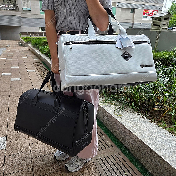 테일러메이드 TJ084 보스턴 백 (화이트,블랙 선택)--6