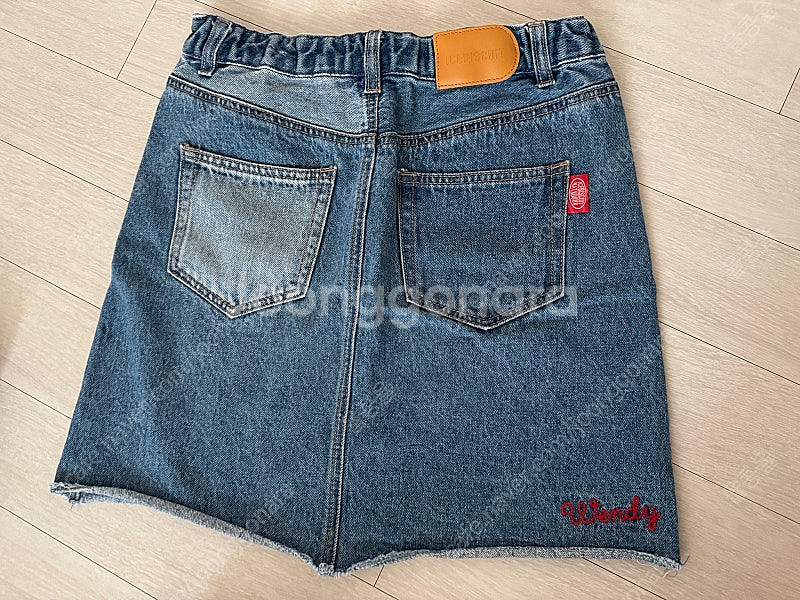 아이스비스킷 데님 스커트 165--2