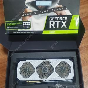 GALAX RTX 3080 EX GAMER WHITE 팝니다.