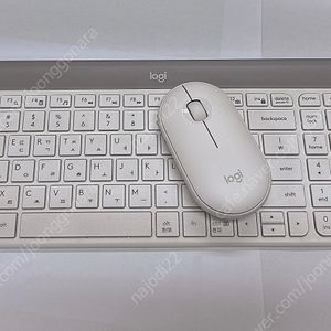 로지텍mk470 슬림 무선 키보드 마우스 세트