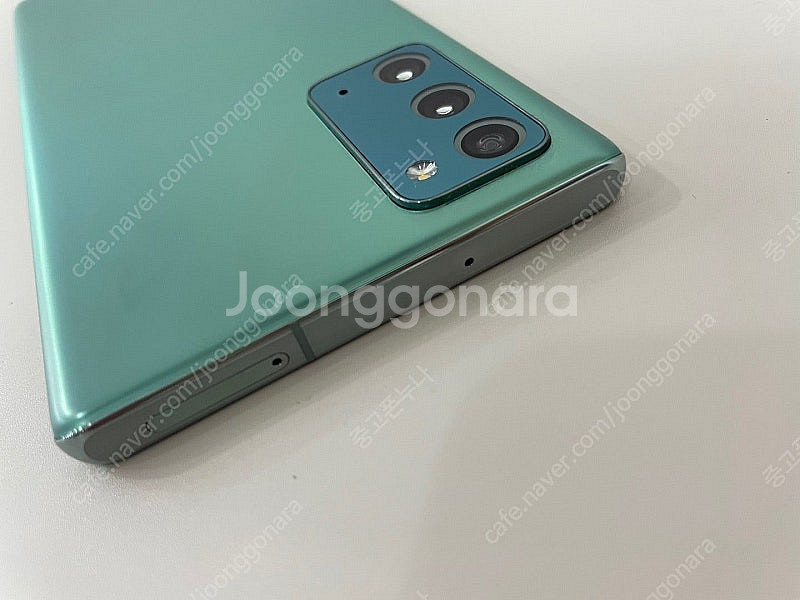 갤럭시노트20 특S급 그린 중고폰공기계--2