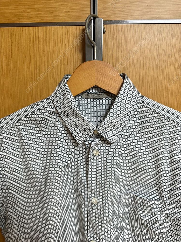 보테가베네타 BOTTEGA VENETA 카라 반팔셔츠 ...--3