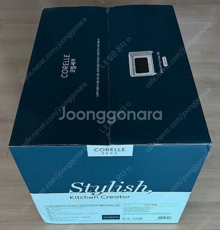 코렐 세카 대용량 에어프라이어 오븐 33L(미사용 새상...--1