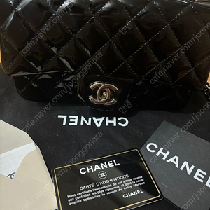 샤넬 Chanel A69900 Black Patent Leather Classic Mini Flap Bag