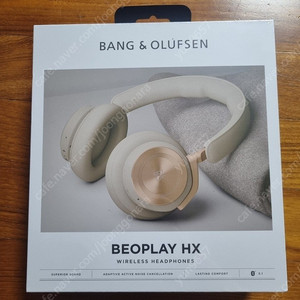 뱅앤올룹슨 베오플레이 HX (Beoplay HX) Gold 블루투스 무선 헤드폰