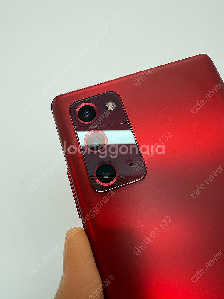 N981 갤럭시 노트20 5G 레드 256기가 17만 ...--1