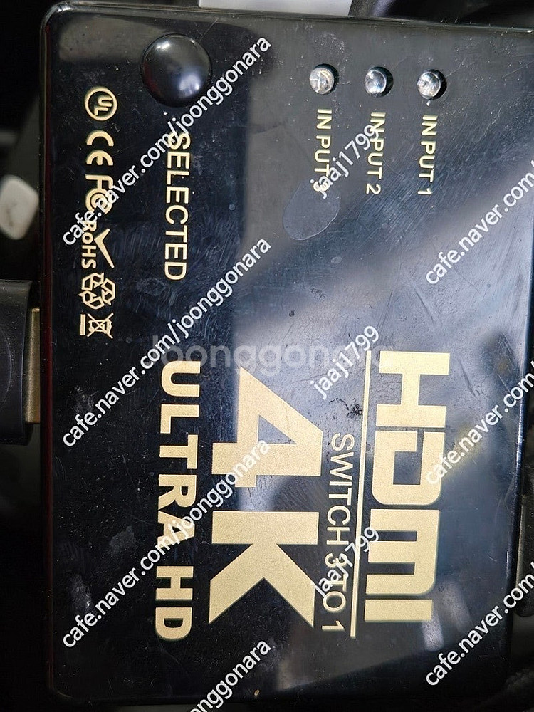 셀인스텍 HDMI SWITCH 3TO1 선택기,베이직기...--0