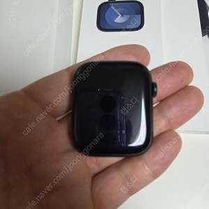 애플워치9 45mm gps 미드나잇 팝니다