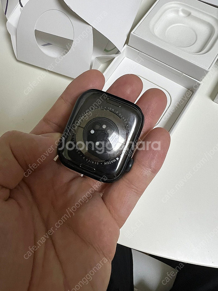 애플워치9 45mm gps 미드나잇 팝니다--7