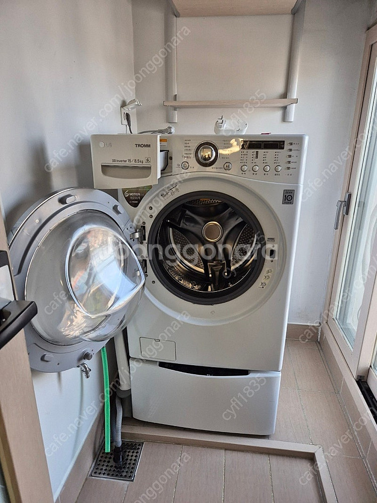 LG 트롬 세탁기 fr2555nc1z--0