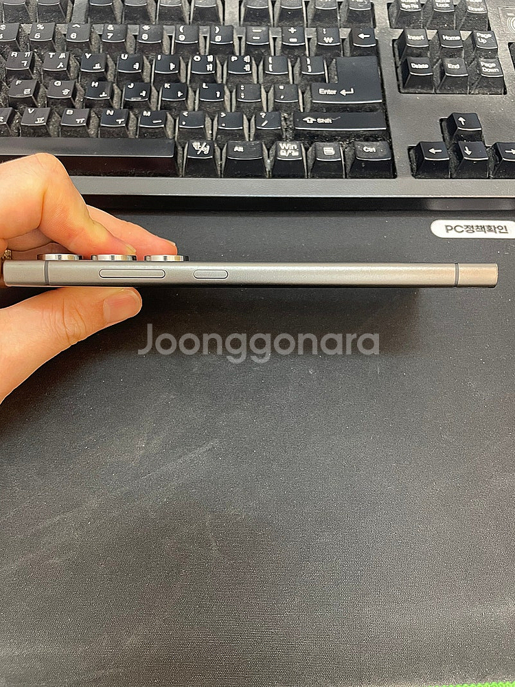 갤럭시S24울트라 블랙 256GB 무잔상 상태좋은 중고...--4
