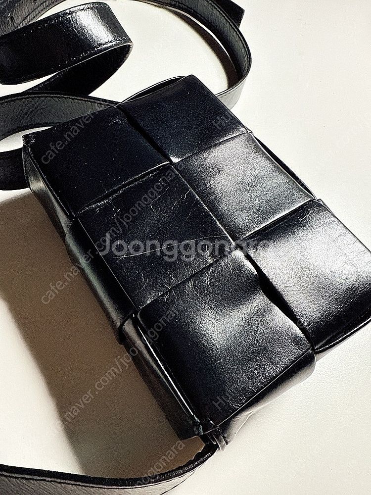 (급처) 보테가베네타 카세트백 미니 (캔디백) 블랙 판...--4