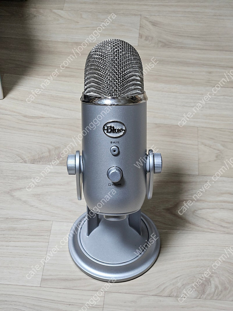 블루예티 마이크 실버+팻보이 리플렉션 팝필터 /20만원 이미지