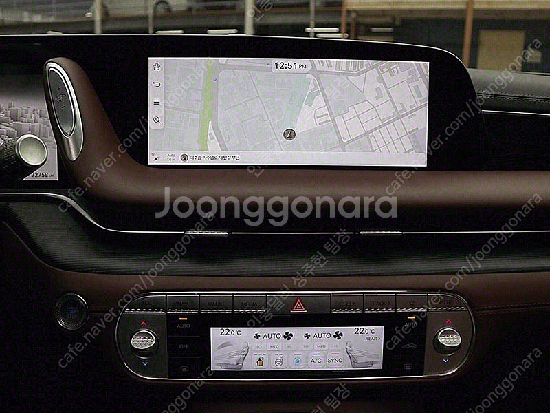 제네시스 G90 중고 제네시스 중고 가격 검정색 202...--9